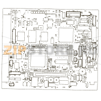 Main PC board ass'y Toshiba TEC B-SX4T-GS20-QM-R