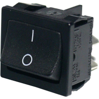 Переключатель клавишный 250 В, 10 А, 1 x вкл/выкл, 1 шт Arcolectric H8650VBAAG