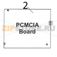 Kit maint PCMCIA board assy Zebra 96XiIII Plus