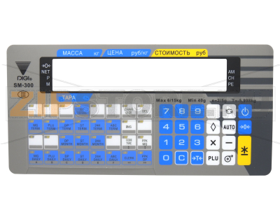 Накладка клавиатуры 32 клавиши UR для весов DIGI SM-300 (без стойки) Накладка клавиатуры 32 клавиши UR для весов DIGI SM-300 (без стойки)