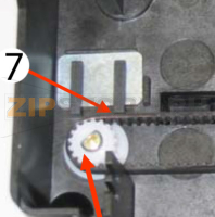 Timing belt, 90Tx1/8 2MR-180 (set of 5) Zebra P310C