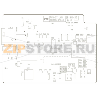 LAN PC Board ass'y Toshiba TEC B-SX4T-GS10/20-CN