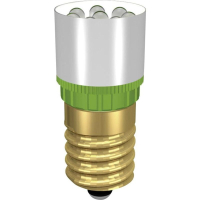 Лампа светодиодная 24 В/DC, 24 В/AC, цоколь: E14, красная, 4500 мкд Signal-Construct MCRE148304