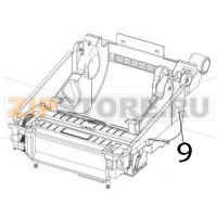 Print mechanism 300dpi Zebra ZD621R RFID Thermal Transfer