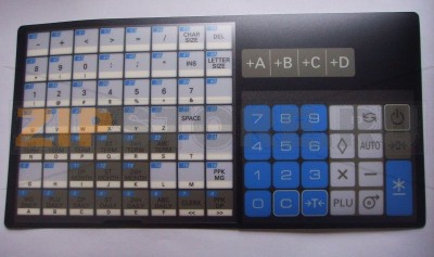 Накладка клавиатуры для весов DIGI SM-500P Накладка клавиатуры для весов DIGI SM-500P