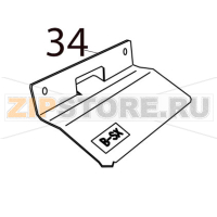 Cutter paper guide C Toshiba TEC B-SX4T-GS10/20-QQ