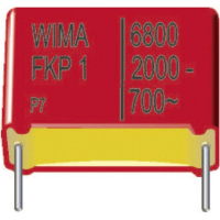 Конденсатор 100 пФ, 63 В, 10 %, 2.5 мм, 2500 шт Wima FKP0С001000B00KF00