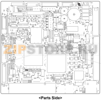 Main PC board ass'y Toshiba TEC B-852-TS22-QP-R