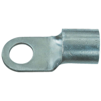 Наконечник кольцевой 10 мм², Ø: 5.3 мм, металлик, 1 шт Klauke 16525