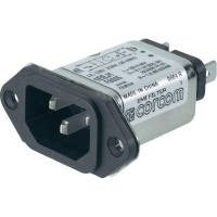 Фильтр сетевой 250 В/AC, 3 A, 1.5 мГн, 1 шт TE Connectivity 6609006-5