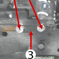 Kit, timing, belt, 56TX1/8, front right side (set of 5) Zebra P430i