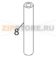 Black rubber pipe 17*10 Fagor AD-120