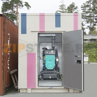 Генератор дизельный в контейнере 80кВА (1500 об./мин) Генератор дизельный в контейнере 80кВА (1500 об./мин)