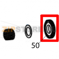 Spur gear, 64T*M0.5*4.0t, IDΦ15.05 Godex RT230
