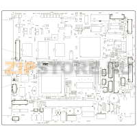 Main PC board ass'y Toshiba TEC B-SX4T-GS10/20-QP