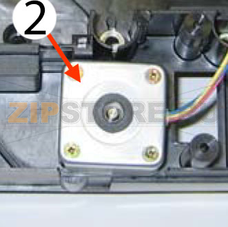 Motor, stepper and cable Zebra P420i Motor, stepper and cable Zebra P420iЗапчасть на деталировке под номером: 2