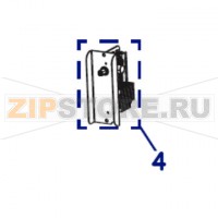 ZebraNet внутренний WiFi порт 802.11n США и Канада Zebra ZT410