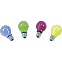 Лампа 230 В, 25 Вт, цоколь: E27, зеленая, 1 шт Barthelme NL23525G