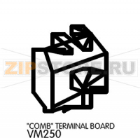 "Comb" terminal board Unox XBC 805