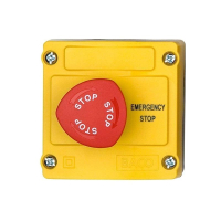 Кнопка аварийной остановки в корпусе 240 В/AC, 2.5 А, IP66, 1 шт Baco LBX130009