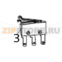 Kit door switch Zebra ZXP 8 Kit door switch Zebra ZXP 8Запчасть на деталировке под номером: 3